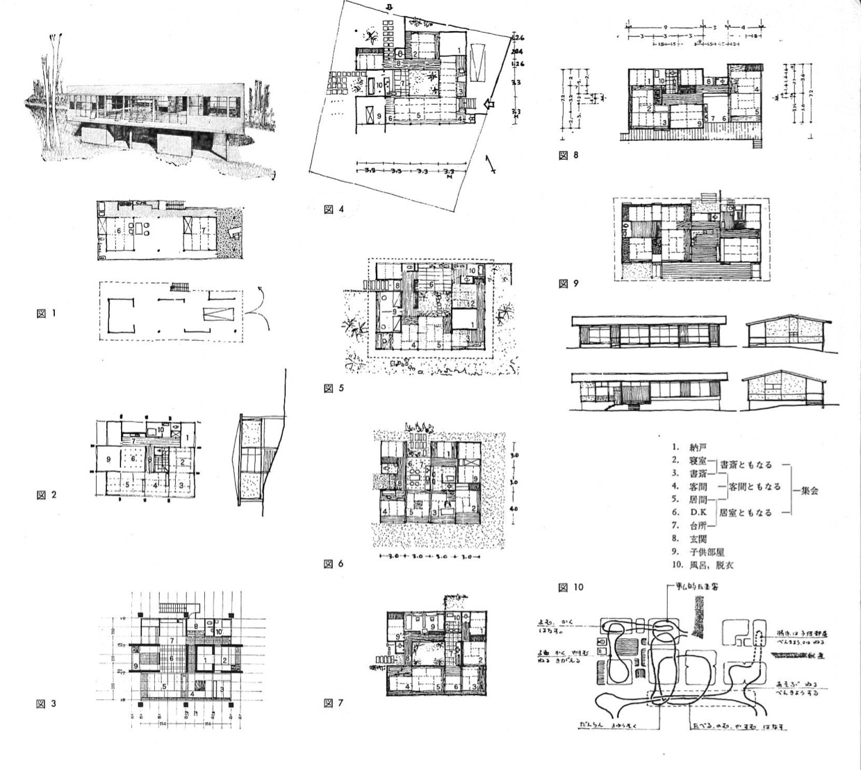 アート額縁 建築図 エスキス